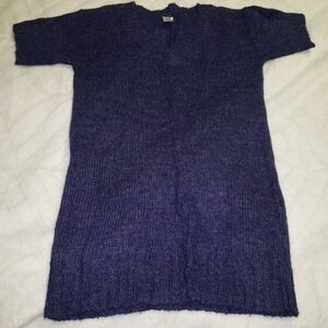 🧡𝅺J.CREW Mohair Wool Blend Tunic Sweater